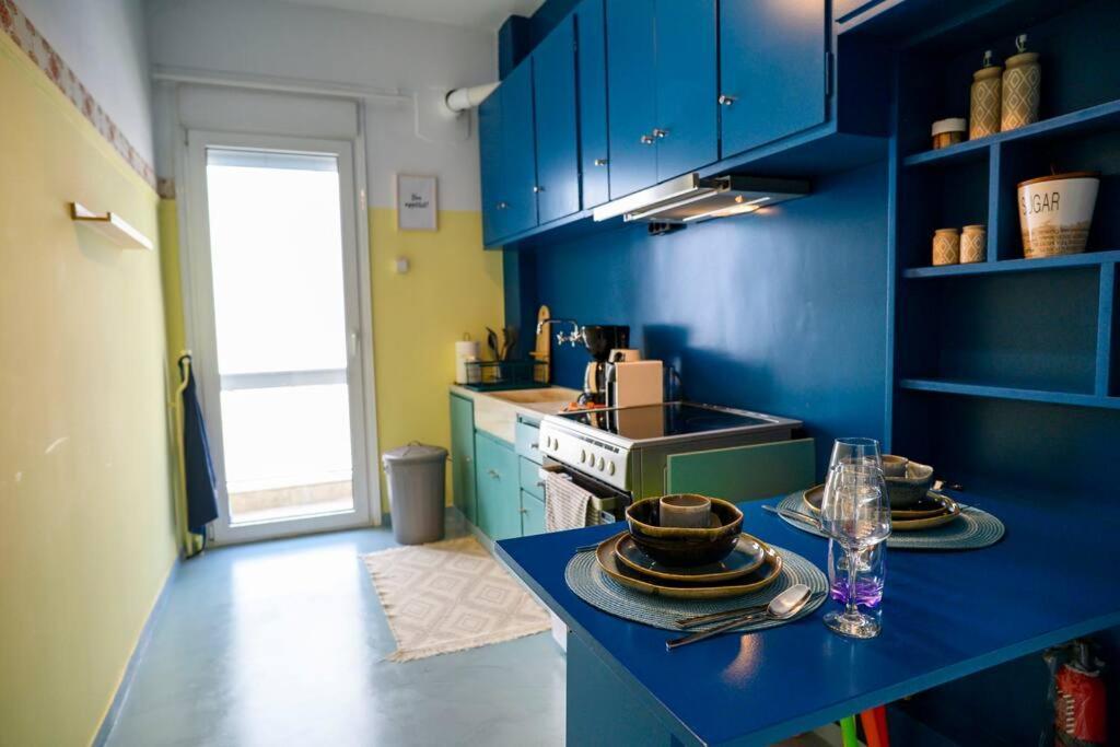 Bluexenia 1 Bedroom Retro Luxury Афины Экстерьер фото